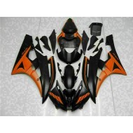 ABS Kits Carenado Moto Yamaha R6 06-07 - Naranja Negro