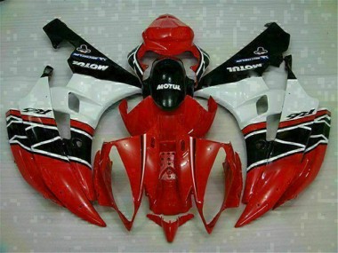 ABS Kits Carenado Moto Yamaha R6 06-07 - Rojo Blanco