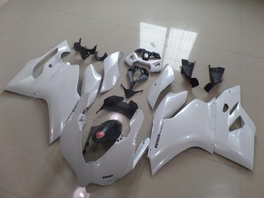 Carenado Moto Ducati 1199 11-14 - Blanco Perla