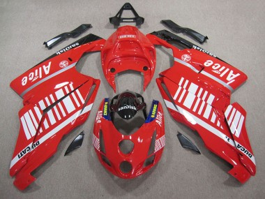 Carenado Moto Ducati 749 05-06 - Rojo Blanco Alice Sandisk