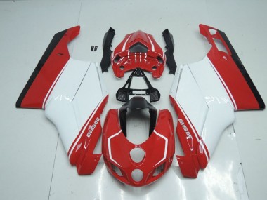 Carenado Moto Ducati 749 999 05-06 - Rojo Blanco Rojo