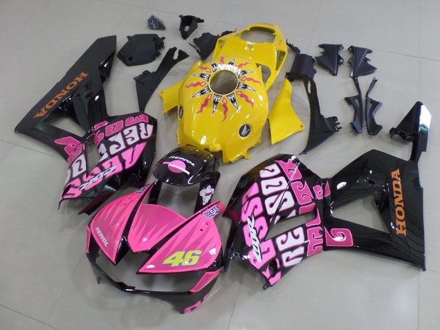 Carenado Moto Honda CBR 600 RR 13-21 - Amarillo Rosa Rossi Carenado Moto Honda CBR 600 RR 13-21 - Amarillo Rosa Rossi