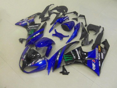 Carenado Moto Kawasaki ZX6R 09-12 - Azul Monster