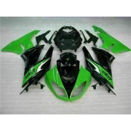 Carenado Moto & Plástico Kawasaki ZX6R 09-12 - Negro Verde