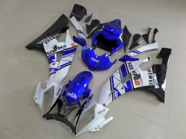 Carenado Moto Yamaha R6 06-07 - Azul Azul Blanco ENEOS