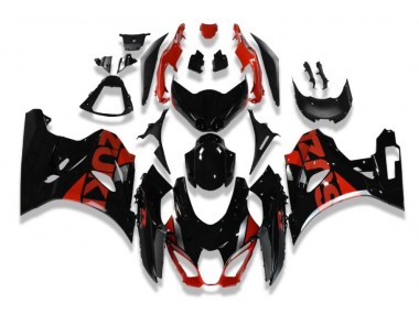 Carrocería Motocicletas Suzuki GSXR 1000 17-23 - Negro Rojo