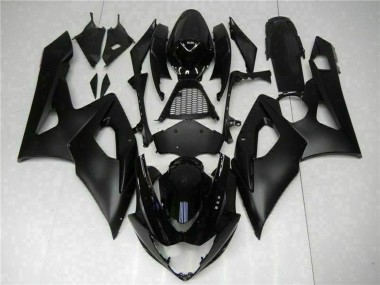 Carenado Moto Suzuki GSXR 1000 2005-2006 - Negro Brillante Negro Mate
