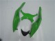 Kits Carenado Moto Kawasaki ZX6R 2009-2012 - Verde Negro Brillante