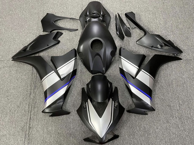 Carenados Moto Honda CBR1000RR 2012-2016 - Plata Azul Negro Mate