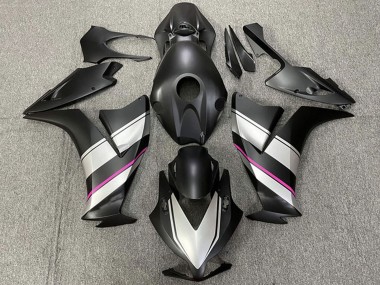 Carenados Moto Honda CBR1000RR 2012-2016 - Plata Rosa Negro Mate