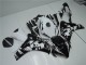 Carenados ABS Honda CBR1000RR 2008-2011 - Blanco Negro Brillante