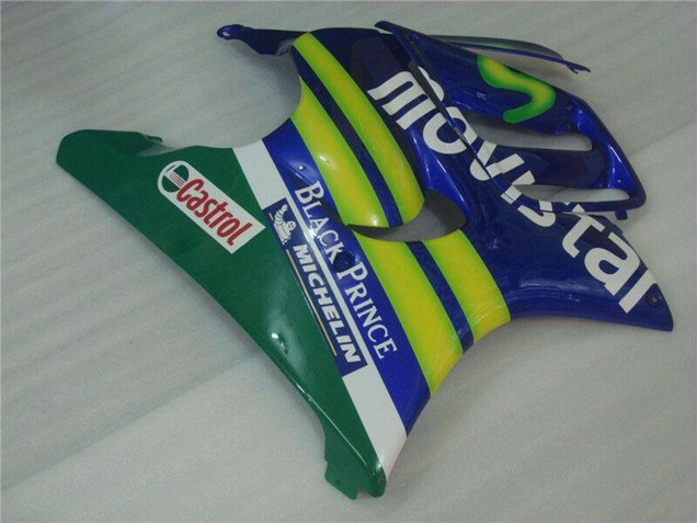 Carenados Moto Honda CBR600 F3 1995-1996 - Azul Verde Amarillo MoviStar Rojo Castrol