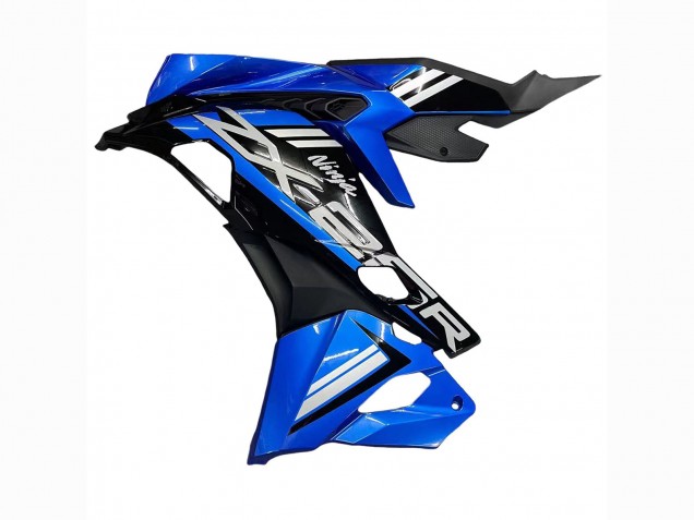 Carenados Moto Kawasaki ZX25R ZX-25R 2019-2025 - Azul Blanco Negro Mate