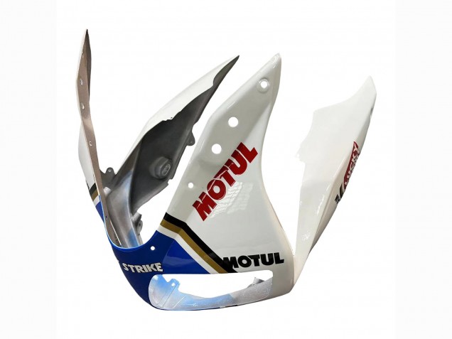 Carenados Moto Suzuki SV650 2003-2013 - Blanco Azul Lucky Strike Motul