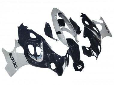 Carenado Moto Suzuki GSX600F/GSX750F 2004-2006 - Negro Brillante Gris