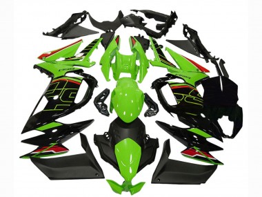 Carenados Moto Kawasaki Ninja 650 EX650 2020-2025 - Verde Rojo Negro