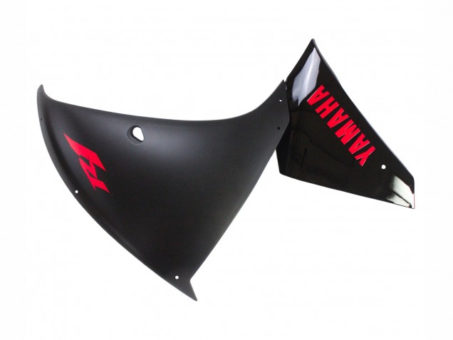 Carenado Moto Yamaha YZF 1000 R1 2009-2011 - Negro Mate Rojo Calcomanía