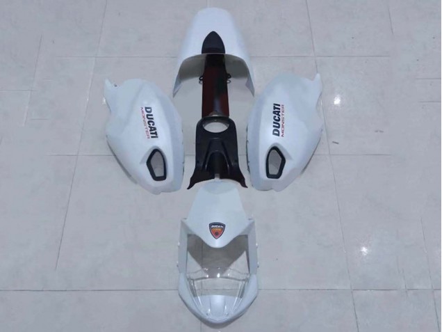 Carenado Moto Ducati Monster 696 796 1100 1100S 2008-2012 - Blanco