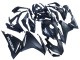 Carenados Moto Honda CBR500R 2022-2023 - Azul Mate Oscuro