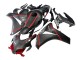 Carenados Moto Honda CBR1000RR 2008-2011 - Negro FibraCarbono Rojo