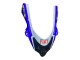 Carenados Moto Kawasaki ZX10R 2004-2005 - Azul Brillante Blanco Fiat Motul