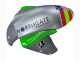 Carenados Moto Kawasaki ZX10R 2004-2005 - Verde Plata Negro 69