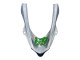 Carenados Moto Kawasaki ZX10R 2004-2005 - Verde Plata Negro 69