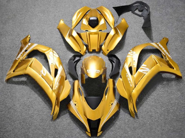 Carenados Moto Kawasaki ZX10R 2016-2020 - Oro Blanco