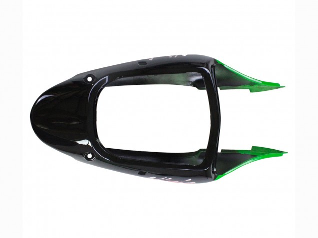 Carenados Moto Kawasaki ZX6R 1998-1999 - Verde Blanco Negro Brillante