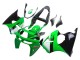 Carenados Moto Kawasaki ZX6R 1998-1999 - Verde Blanco Negro Brillante