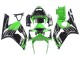 Carenados Moto Kawasaki ZX6R 2003-2004 - Verde Blanco Negro