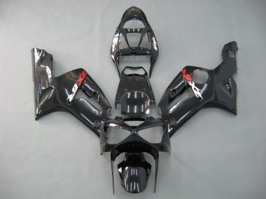 Carenados Moto Kawasaki ZX6R 2003-2004 - Negro Brillante