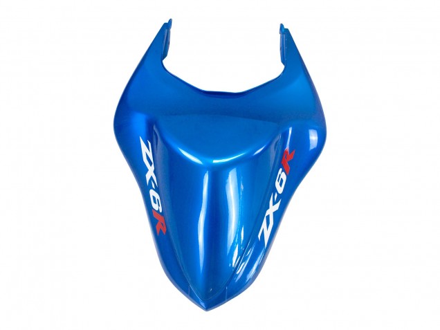 Carenados Moto Kawasaki ZX6R 2007-2008 - Negro Azul Elf