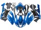 Carenados Moto Kawasaki ZX6R 2007-2008 - Negro Azul Elf