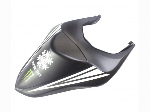 Carenados Moto Kawasaki ZX6R 2007-2008 - Negro Blanco Rojo Blanco Nieve Calcomanía Ninja Elf