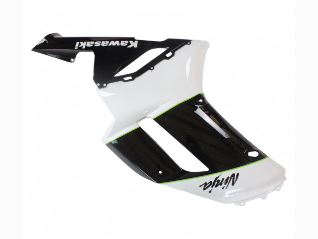 Carenados Moto Kawasaki ZX6R 2007-2008 - Negro Blanco Ninja