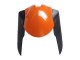 Carenados Moto Kawasaki ZX6R 2007-2008 - Naranja Negro Ninja
