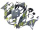 Carenados Moto Kawasaki ZX6R 2019-2022 - Nardo Gris Amarillo