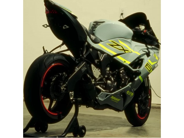 Carenados Moto Kawasaki ZX6R 2019-2022 - Nardo Gris Amarillo