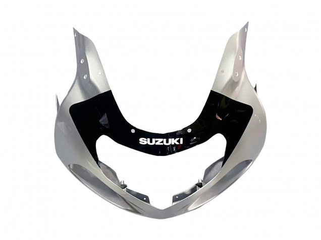 Carenado Moto Suzuki GSXR 600 / GSXR 750 2001-2003 - Plata Negro Brillante Rojo