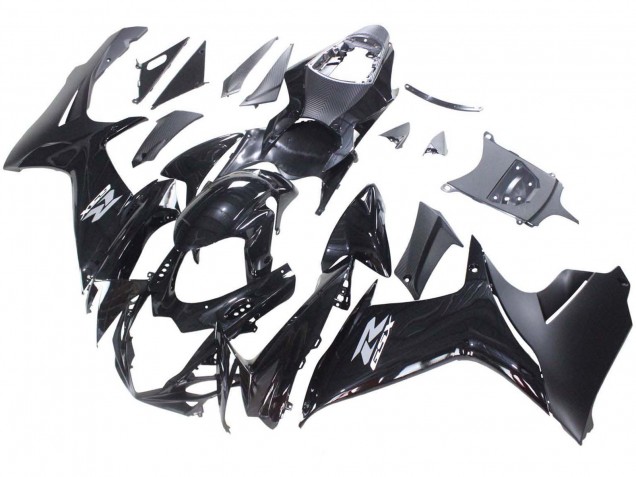 Carenados Moto Suzuki GSXR 600 / GSXR 750 2011-2024 - Negro Brillante Negro Mate Blanco Calcomanía