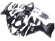 Carenados Moto Suzuki GSXR 600 / GSXR 750 2011-2024 - Negro Brillante Negro Mate Blanco Calcomanía