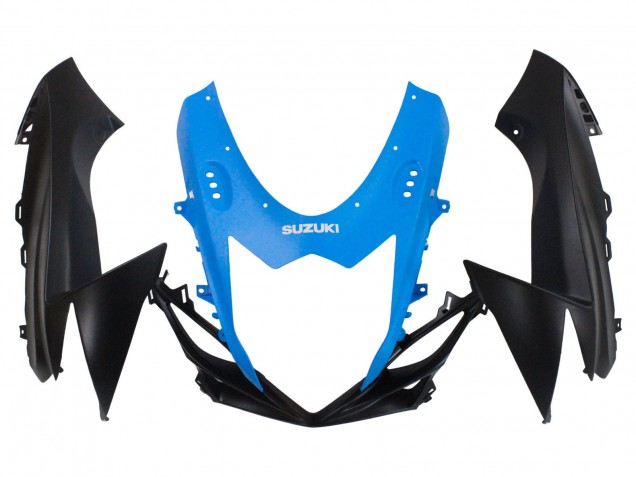 Carenado Moto Suzuki GSXR 600 / GSXR 750 2011-2024 - Azul Negro Mate