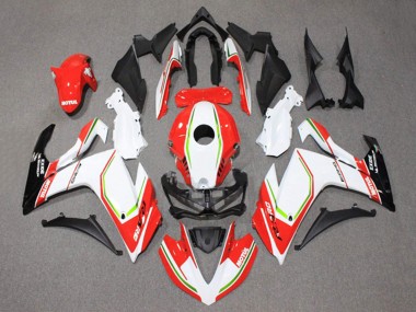 Carenados Moto Yamaha YZF R3/R25 2015-2018 - Blanco Rojo Verde Negro Motul
