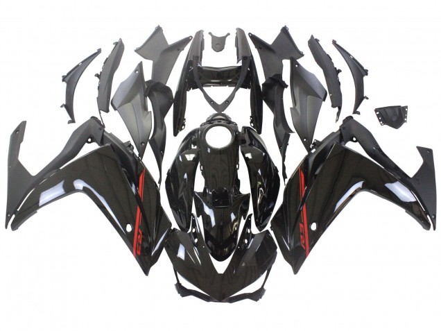 Carenados Moto Yamaha YZF R3/R25 2015-2018 - Negro Brillante Rojo Blanco