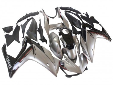 Carenados Moto Yamaha YZF R3/R25 2015-2018 - Plata Negro