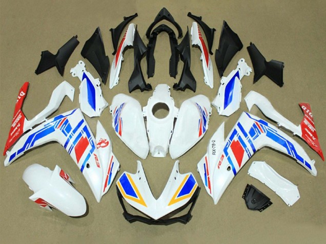 Carenados Moto Yamaha YZF R3/R25 2015-2018 - Blanco Azul Rojo Yamalube