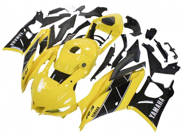 Carenados Moto Yamaha YZF R3/R25 2019-2021 - Amarillo Negro