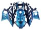 Carenado Moto Yamaha YZF R3/R25 2022-2024 - Azul Blanco Rojo Negro