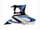 Carenados Moto Yamaha YZF R3/R25 2022-2024 - Blanco Azul Rojo Negro